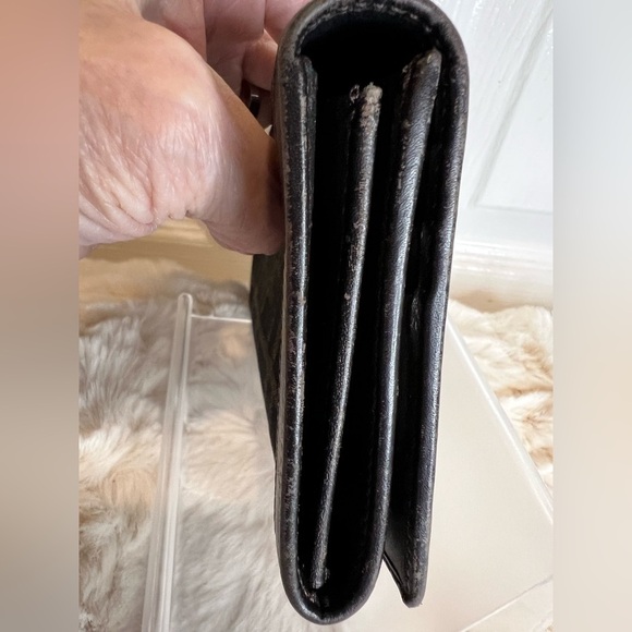 FENDI ZUCCA CANVAS SIGNATURE CONTINENTAL LEATHER LONG WALLET - Picture 4 of 16